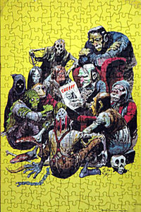 Creepy Issue 1 cover jigsaw